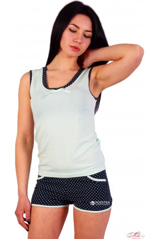 Пижама на широких бретелях Barwa 0125/126